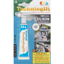 UNIVERZÁLIS SZILIKON RAGASZTÓ FEHÉR 20ML - TQ S-013