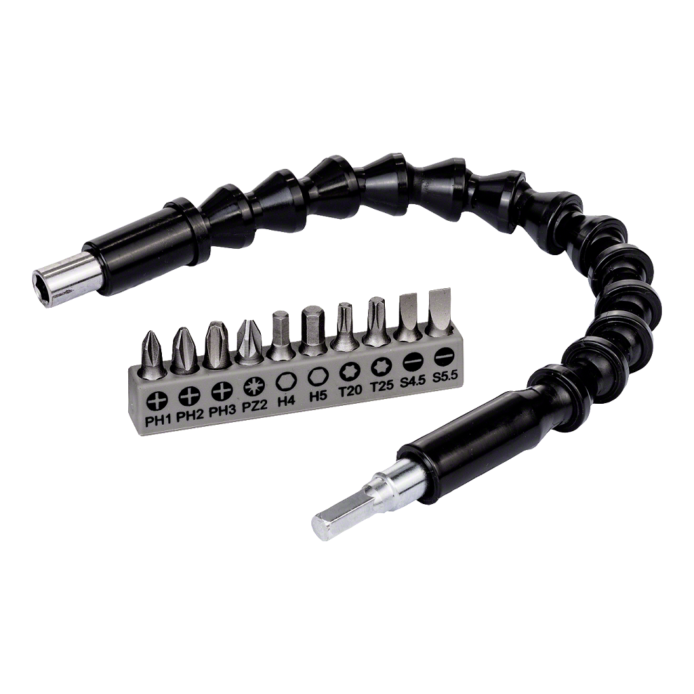 Bosch Accessories 2608522377 Bit-Set 11Teilig Schlitz, Kreuzschlitz Pozidriv, Kreuzschlitz Phillips - Image 6
