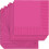 Serviettes de Table Rose Éclair 2-Couches - 6,5" x 6,5" (40-Pack) - Douces et Durables 1