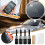 Windshield Repair Kit with Nano Fluid, Scraper, and 5 Cured 3