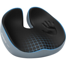 HUANUO Zittingkussen voor Bureau Stoel, Extra Groot Geheugenfoam Kussen voor Stoel, Auto & Rolstoel - Sciatica & Stuitbeenpijn Verlichting
