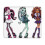 Monster High Gummi-Schreibtischmauspad 80x30cm 1