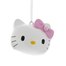 Adorno de Cabeza Hello Kitty de Kurt Adler, Lazo Rosa