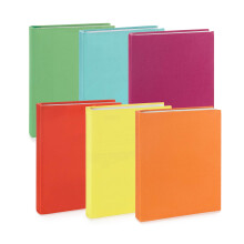 Blue Summit Supplies 6 dehnbare Buchumschläge, bunte Buchumschläge für Schulbücher, 11"x11"