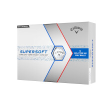 Callaway Golf Supersoft Golf Ball 2023 Blue Splatter Hybrid