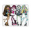 Monster High rubber desk mouse pad 80x30 cm 1