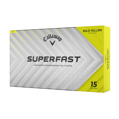 Callaway Callaway Golf BL CG SUPERFAST Bold Geel 25 15B PK