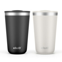 Ello 2 Pack de Tasses Empilables en Acier Inoxydable de 16 oz | Gobelets Réutilisables pour Fêtes, Maison, Camping