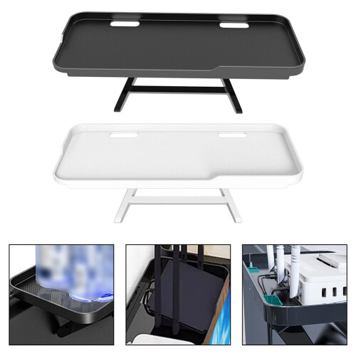 Computer Monitor Shelf White Tabletop Storage 1pc 1