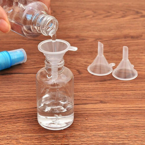 Mini flacone diffusore di profumo in plastica con imbuto (1 pezzo) 1