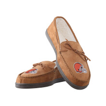 FOCO Cleveland Browns NFL Mens Moccasin Slipper - M