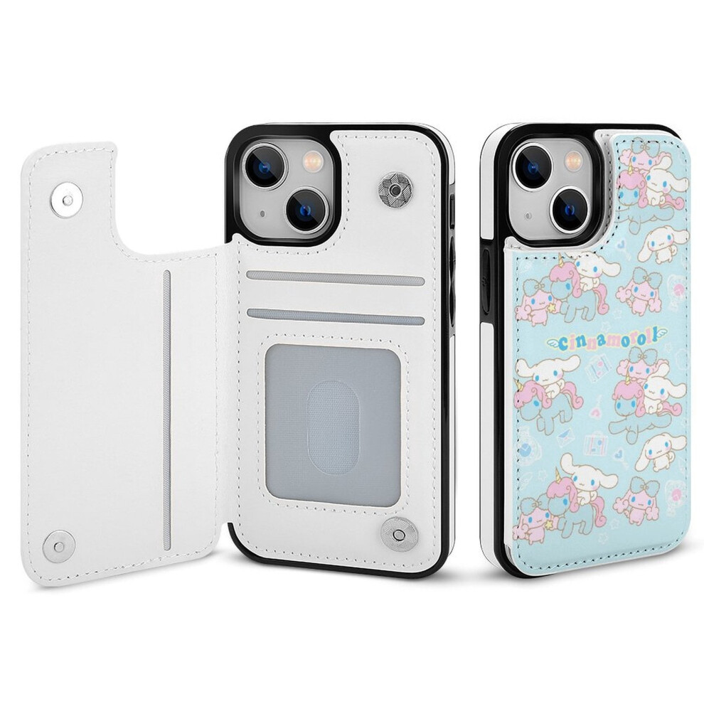 Cinnamoroll Iphone 14 Wallet Case Pu Leather Flip Cover 393040730564