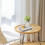 Wicker Storage Basket Grey Set of 2 6