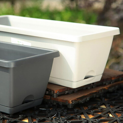 Wamans seedling tray reusable plastic planting tray 10-cell 1