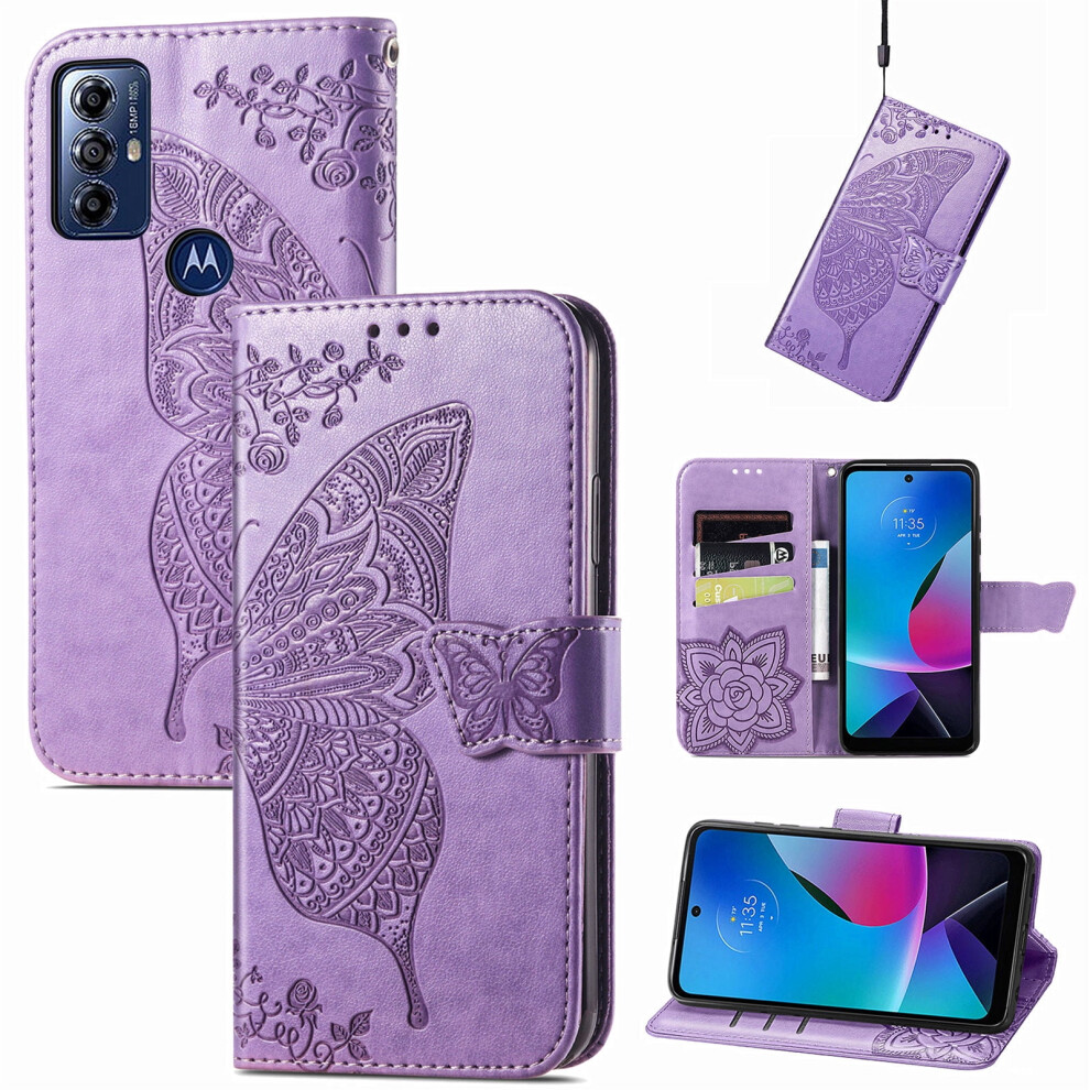 Embossed Wallet Case For Moto G Stylus 5G 2024 2023 301029987540
