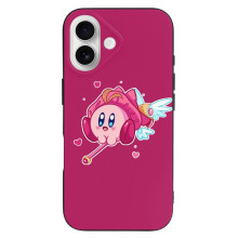 Kirby TPU iPhone 16 hoesje – Ultradun, schokbestendig,