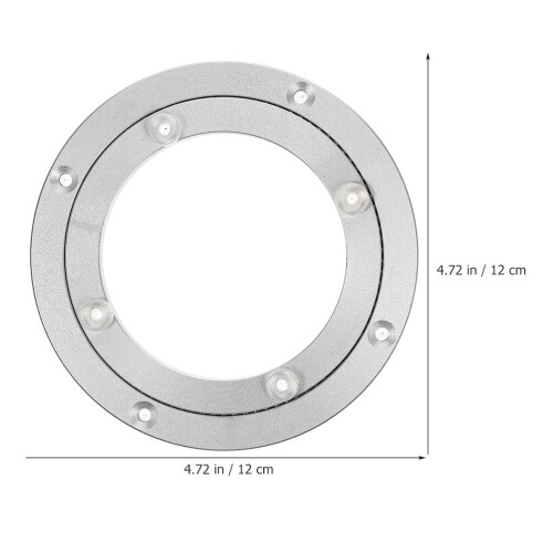 Suporte giratório para bolos em liga de alumínio de 30 cm (12 polegadas) 1