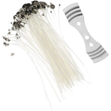 Cotton Candle Wicks Pre-Waxed 150mm 100 pcs