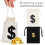 Money Bags Cotton Drawstring Pouches 8 Pcs 3