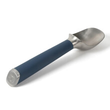 Calphalon Edge Edelstahl-Eiskugel mit Gummi-Griff - Marineblau