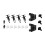 Toyota Corolla Front Bumper Clips 2009–2019 2