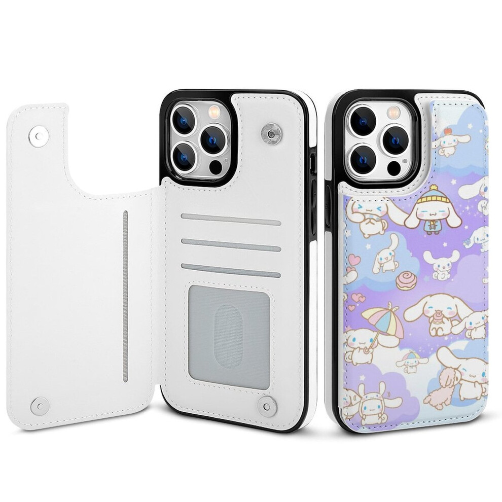 Cinnamoroll Iphone 14 Pro Max Wallet Case Pu Leather Folio 393040730588