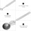 Stainless Steel Coffee Scoop 4 Pcs 6