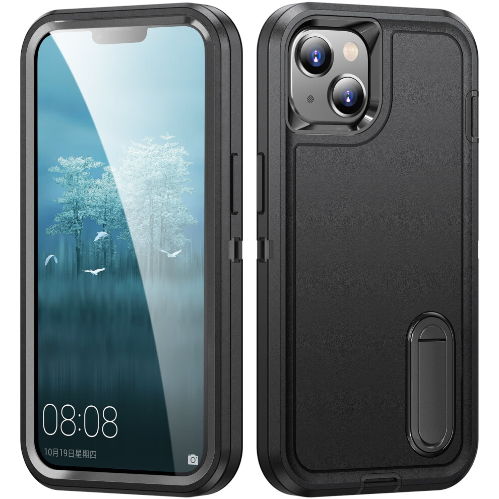 Iphone 14 Plus Case 3-Layer Shockproof With Kickstand 301029583070
