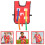Interactive Tail Game Vest for Kids with Ribbon Set 4