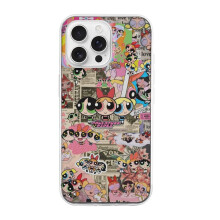 Powerpuff Girls TPU iPhone 16 Pro Max hoesje – ultradun,