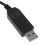 DSH USB til DC strømledning 4,2V 5,5x2,5 mm barrel jack-adapter 4