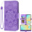 Asuwish LG Aristo5/K31 Wallet Case Paars 1