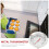 Digitales Edelstahl-Grillthermometer, weiß 4