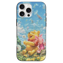 Winnie de Winnie de Pooh TPU-hoesje voor iPhone 16 Pro Max, zwart