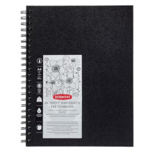 Derwent Big Book Hard Back Sketch Book With Perforated Pages (A4 Portrait)