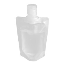 30/50/100 ml Klappverpackungsbeutel mit Standfuß und Ausgießer für Lotionen, Make-up, Flüssigkeiten, Shampoo, Kunststoff, A6L0
