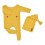 Newborn baby footed romper and hat set2-piece 1