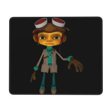 Psychonauts rubberen muismat met vergrendelbare rand, 90x40 cm