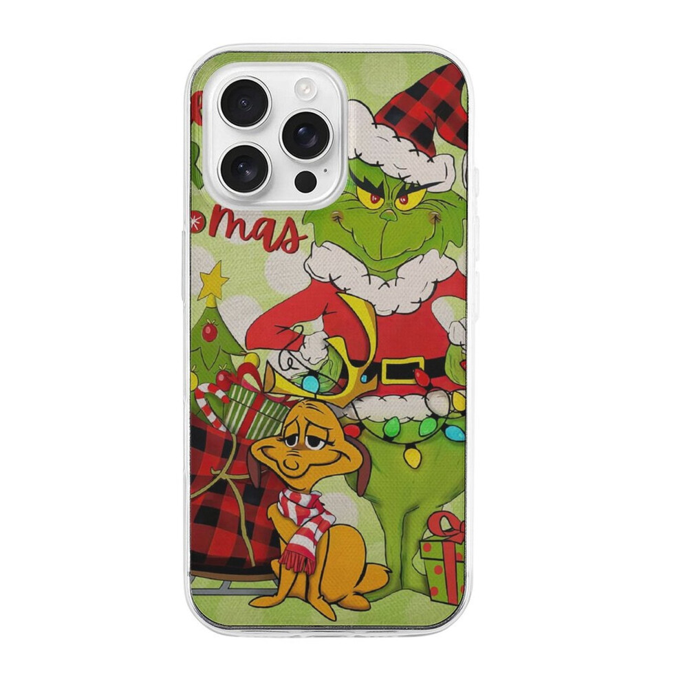 Grinch Tpu Iphone 16 Pro Max Case Slim Shockproof 301029995972
