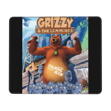 Grizzly & The Lemmings gumi egérpad asztali tartó