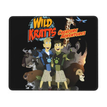 Wild Kratts gumi asztali egérpad 24x12 hüvelyk