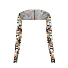 Camo Cooling Arm Sleeves with Finger Holes 1 Pair