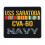 Mousepad USS Saratoga com borda de borracha, 81 x 40 cm (32 x 16 polegadas) 1