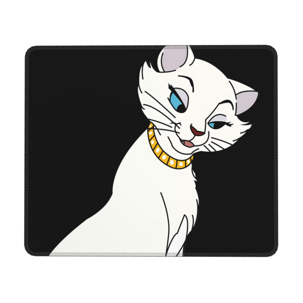 Aristocats Rubber Edge Mouse Pad Desk Writing Gaming Pad 393040752795