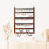 Solid Wood Jewelry Organizer Wall Mounted Brown 2