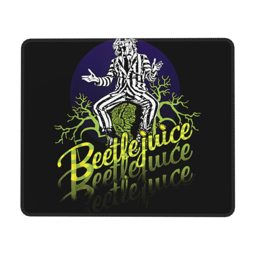Mousepad de borracha Beetlejuice para mesa, 60x30 cm (24x12 polegadas)