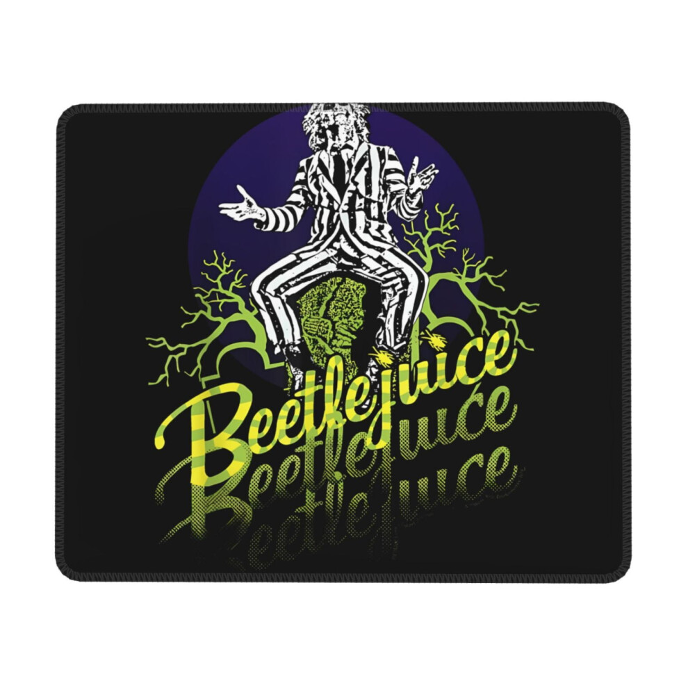 Beetlejuice Rubber Desk Mouse Pad 24X12 Inches 393040752733