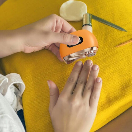 Safe Electric Fingernail Clipper - Smart One-Touch Automatic Nail Cutter with Integrated Debris Storage 1