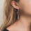 Pendientes de resina con forma de piruleta para mujer 7