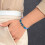 Boho woven rope bracelet adjustable thin handmade 4